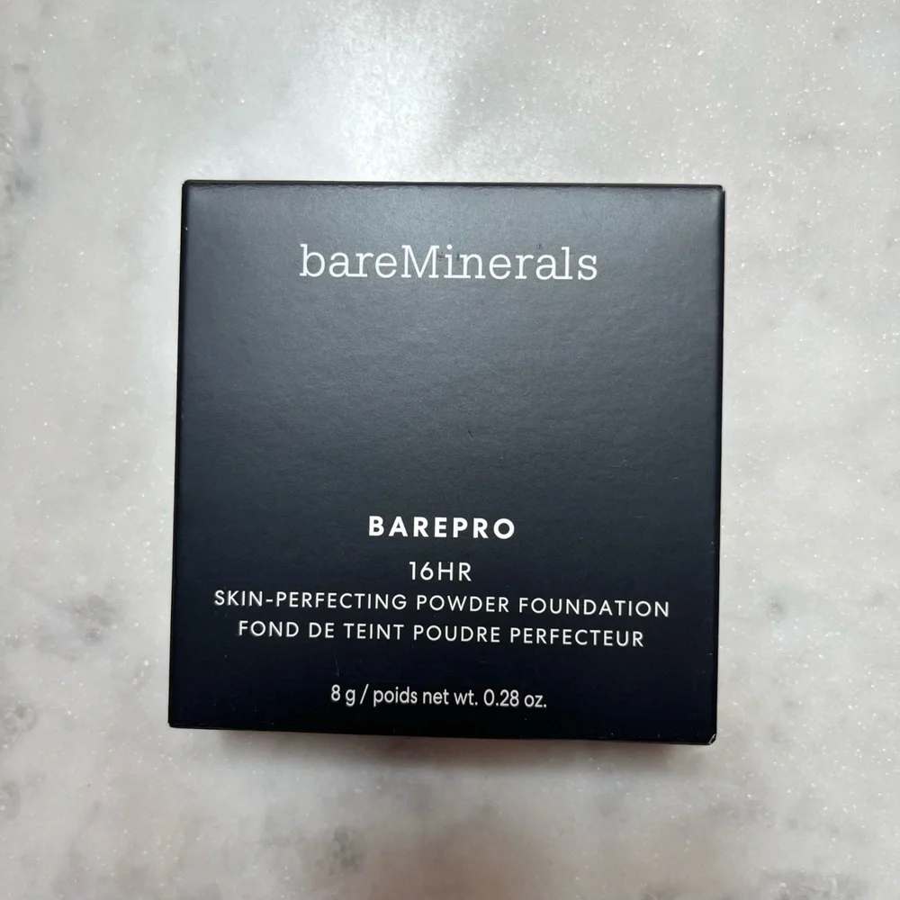 New bareMinerals DEEP 55 COOL Barepro 16HR Skin-Perfecting Powder Foundation